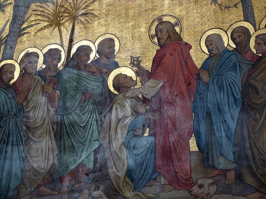 comissão de Jesus a São Pedro